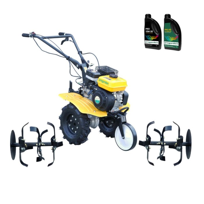 ProGARDEN Pachet Campo 703 Motocultor 7CP + 2L Ulei ProAdvanced PowerfulTools