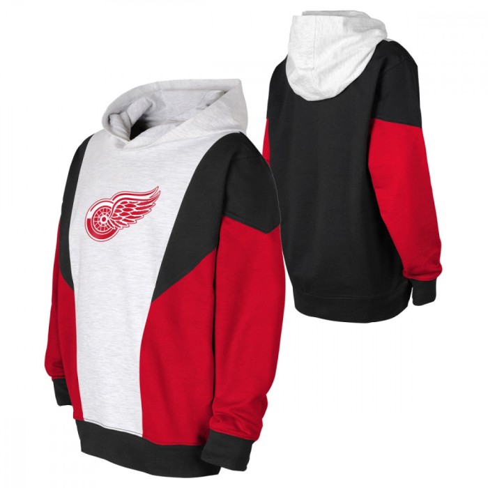 Detroit Red Wings hanorac cu glugă pentru copii Champion League Fleece Hood - Dětsk&eacute; L (13 - 14 let)