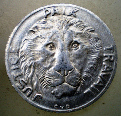 1.889 CONGO LEU 10 FRANCS FRANCI 1965 foto