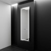 Oglinda LED Rectangulara, 45x140cm, Giulia Senzor Radar Marcello, Sistem Dezaburire, Ceas &amp; Termometru, Dimabila, Dressing Couture ModernLight Concept