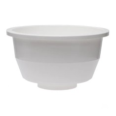 P&acirc;lnie de lapte alb plastic 125 MM