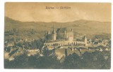 4604 - BIERTAN, Sibiu, Cetatea si Panorama, Romania - old postcard - unused