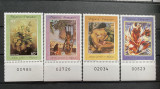 PC287 - Polinezia Franceza 1992 Arta/ Artisti in Polinezia, serie MNH, 4v, Nestampilat