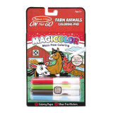 Carnetel de colorat Magicolor Animale de la ferma, Melissa &amp; Doug