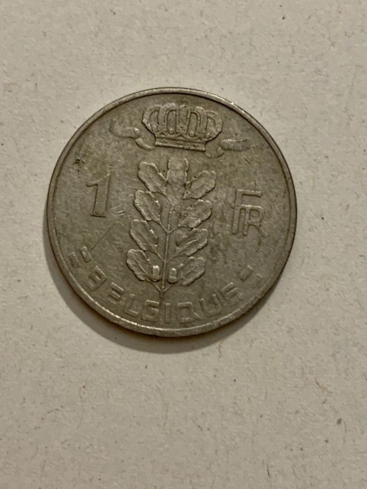 Moneda 1 FRANC - Belgia - 1965 - KM 142.1 (139)