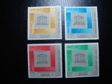 LAOS SERIE UNESCO MNH
