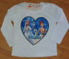 Set fata 2 piese bluza si fusta Disney Frozen Ana Elsa 1/2 ani nou, 1-2 ani, Alb