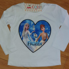 Set fata 2 piese bluza si fusta Disney Frozen Ana Elsa 1/2 ani nou