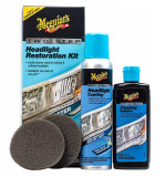 Meguiar&#039;s Kit Polish Faruri Two Step Headlight Restoration Kit G2970, General