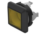 Comutator cu apăsare 16 mm, buton galben, IP67
