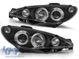Set de faruri de tuning potrivit pentru PEUGEOT 206 dupa 2002, stanga si dreapta Performance AutoTuning