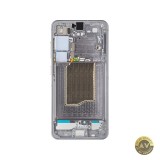 Carcasa Mijloc Samsung Galaxy S25 S931 Argintie (Silver Shadow) Service Pack GH82-36328A