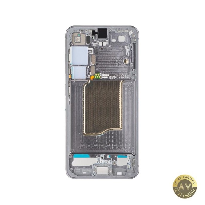 Carcasa Mijloc Samsung Galaxy S25 S931 Argintie (Silver Shadow) Service Pack GH82-36328A