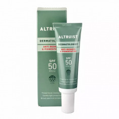 Cremă colorată anti-roșeață și anti-pete cu protecție solară SPF 50, 30 ml, Altruist 