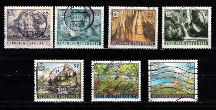 A12 S1 2 - Timbre foarte vechi - Austria - turism