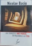 DIN TEMNITELE ANEI PAUKER IN PUSCARIILE LUI TITO NICOLAE BACIU 176 PAGINI EXILUL