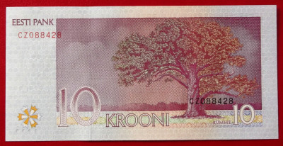 Estonia 10 krooni 2007 UNC necirculata ** foto