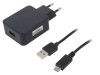 Alimentator POS 5V DC 3A USB-C (15W), Negru, Stecker EU