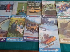 LOT 11 REVISTE MODELISM / MODELISTUL CONSTRUCTOR URSS /1984 * 012