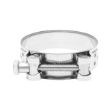 Colier de forta inox 304 cu surub pentru furtun 74-79 mm Breckner