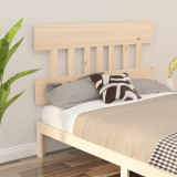 Tăblie de pat, 138,5x3x81 cm, lemn masiv de pin, vidaXL