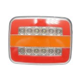 Lampa stop LED universala 12V/24V dreptunghiulara 125x95 mm Breckner