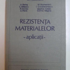 Rezistenta materialelor, aplicatii - Gh. Buzdugan