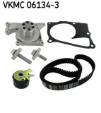 SKF VKMC 06134-3 Set pompa apa + curea dintata