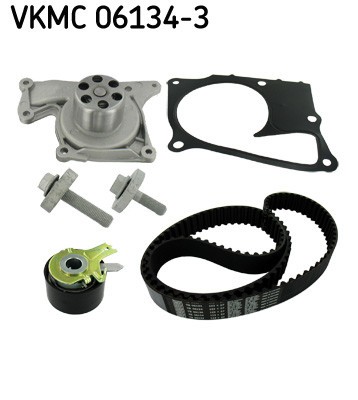 SKF VKMC 06134-3 Set pompa apa + curea dintata