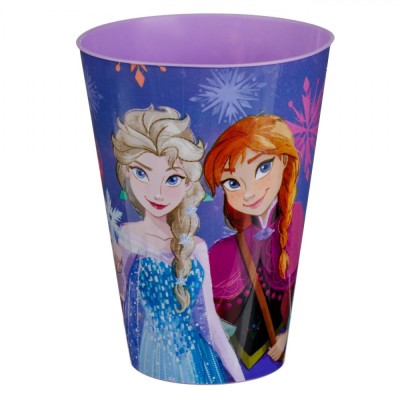 Pahar Plastic Frozen 2, Personaje Lila, Capacitate 430ml foto