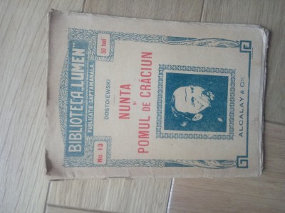 Dostoievski Nunta si Pomul de Craciun foto