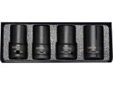 Set Chei Tubulare Prezoane Stricate, &frac12;&rdquo;- 4 Buc