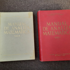 Manual de analiza matematica N.Dinculeanu,M.Nicolescu,S.Marcus 2 VOLUME