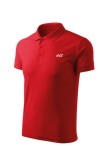 Tricou barbati polo slim rosu TR010