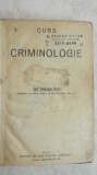 Dr. Traian Pop - Curs de criminologie, 1928 (vezi detalii pentru livrare in tara)