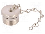 Capac protecție metalic pentru lănțisor cu filet exterior HARTING