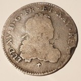 Franța 1/3 ecu 1720 G/Poitiers Ludovic XV