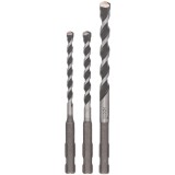 Bosch 2609256918 - Set burghie SDS-Quick 5-8 mm 3 bucati
