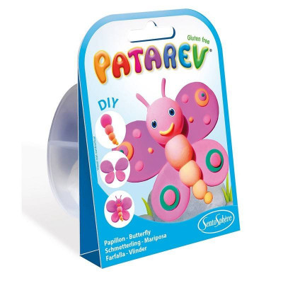 Kit Creativ - Mini Plastilina Patarev Fluture foto