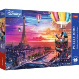 PUZZLE TREFL 1000 PREMIUM PLUS DISNEY MICKEY SI MINNIE IN PARIS SuperHeroes ToysZone