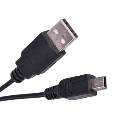Cablu profesional, USB AM/BM - Mini USB, tip Canon, 1.5 m foto