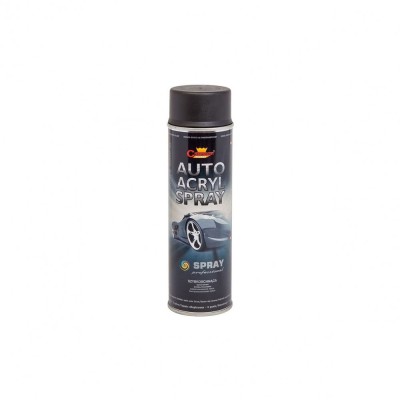 Spray vopsea Profesional CHAMPION 500ml Negru Mat Cod: RAL 9011 foto