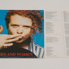 Simply Red – Men And Women - disc vinil vinyl LP