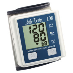 Tensiometru electronic de incheietura Little Doctor LD 8, afisaj LCD, memorare 90 valori foto