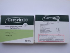 Gerovital fiole injectabile foto