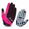 MANUSI PRO B-RACE CU GEL NEGRU/FUXIA, S