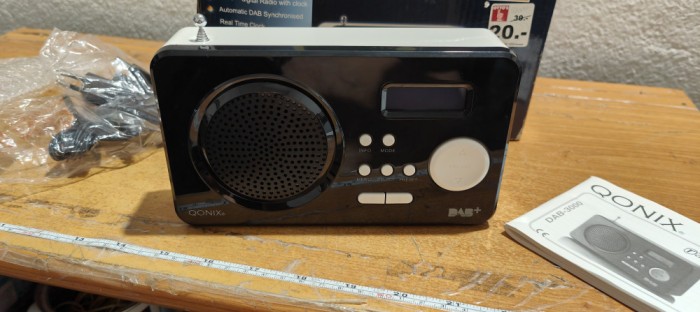 Radio DA Qonix DAB-3000 #A5035