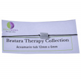 Bratara therapy collection acvamarin tub 12mm x 6mm