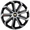 Set 4 Capace Roti Evo Gri-Negru R15, pentru CHEVROLET