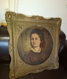 Cumpara ieftin Tablou portret de nobila atrib lui Sava Hentia